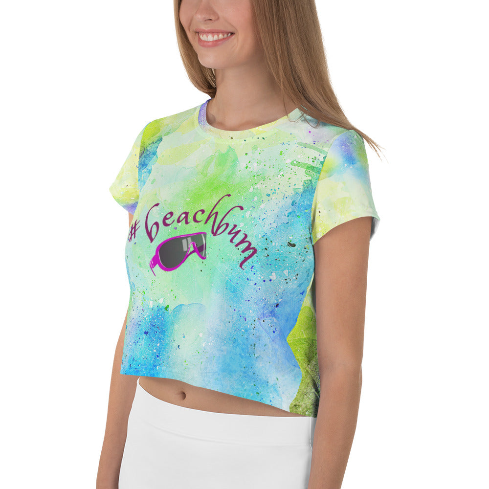 beachbum-girls-sporty-crop-tees-activewear-gymwear-wickedyo 13